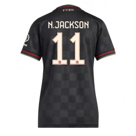 Bayern Munich Nicolas Jackson #11 Tredje Kläder Dam 2025-26 Kortärmad